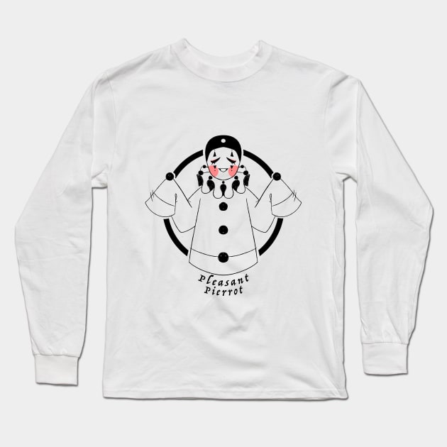 Pleasant Pierrot Long Sleeve T-Shirt by Windows94